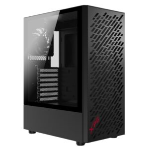 Gabinete Gamer Xpg Valor Air Compacto Mid Tower Negro (VALORAIRMT-BKCWW)