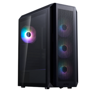 Gabinete Gamer Xpg Valor Air Compacto Mid Tower Negro (VALORAIRMT-BKCWW)