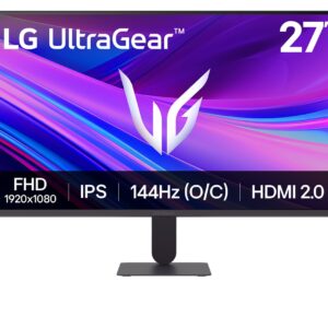 Monitor Gamer LG UltraGear 27G411A-B 27" FHD IPS 144Hz HDMI DP 5ms GTG FreeSync