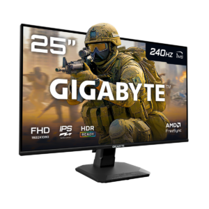 Monitor Gamer 24.5" Gigabyte GS25F2A 240Hz SS IPS 1ms HDR 2 parlantes