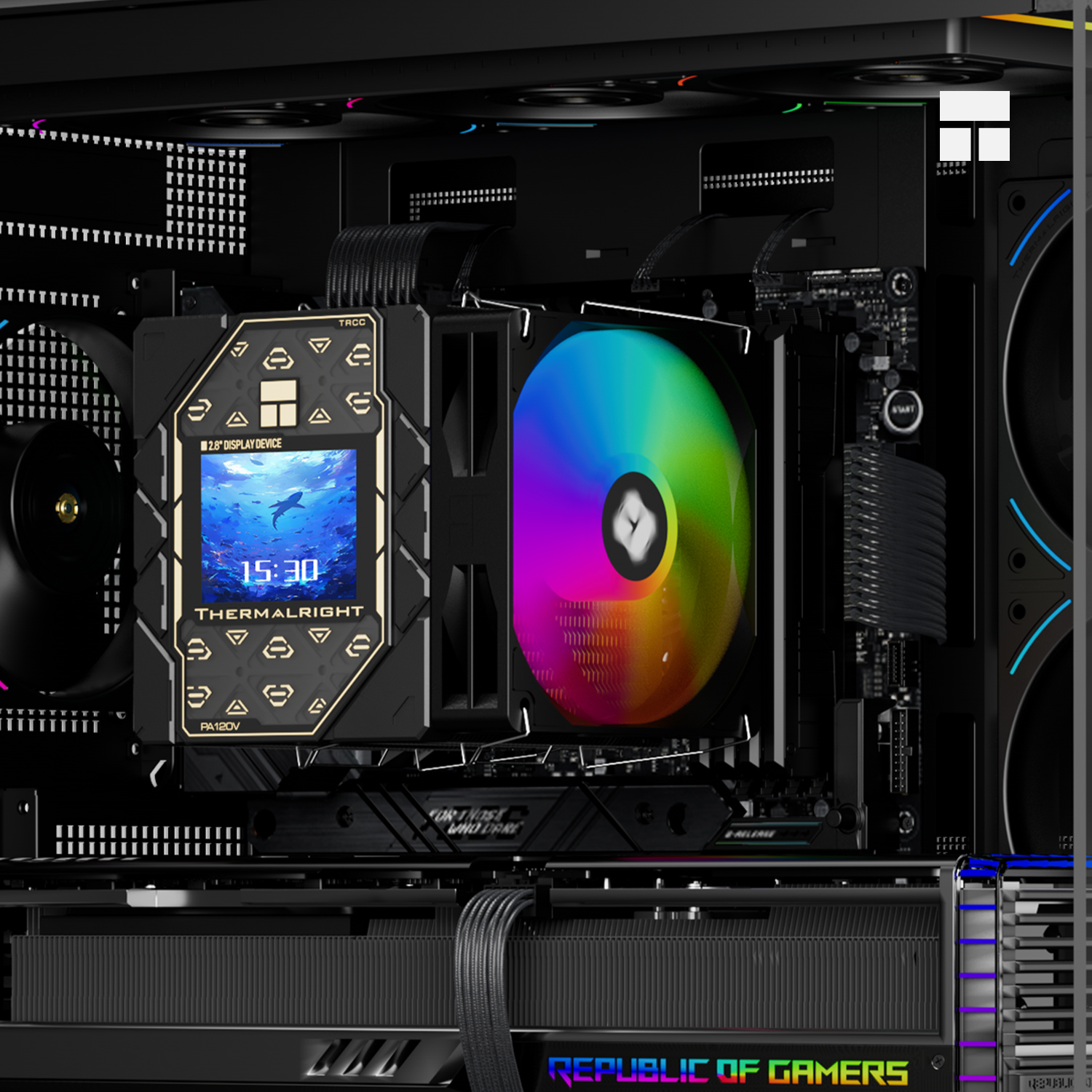 Disipador de CPU Thermalright Peerless Assassin 120 Vision ARGB negro - Imagen 2