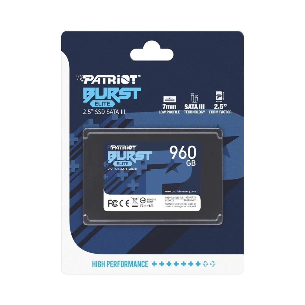 Disco Duro SSD Patriot ELITE 960GB SATA2.5 - Imagen 4