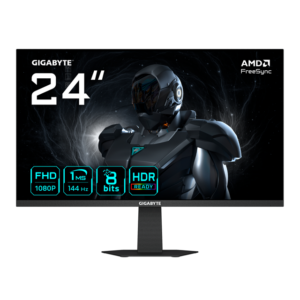 Monitor gamer 24" Gigabyte gs24f14 144hz ips 1ms hdmi / dp full hd freesync