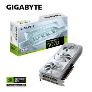 Tarjeta de Video Gigabyte GeForce RTX 5070 Eagle OC ICE SFF 12G GDDR7
