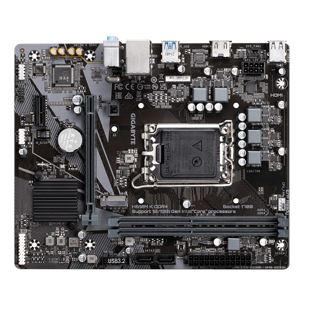 Placa Madre Gigabyte H610M k DDR4 - Imagen 6