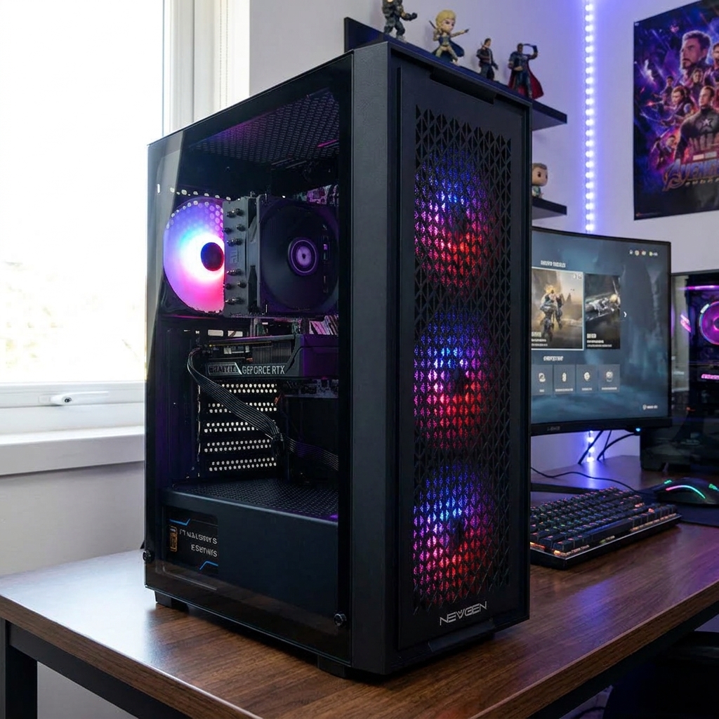 PC Gamer AMD Ryzen 5 7500F / RTX 5060 / 16GB DDR5 / 500GB / Windows 11 Pro - Imagen 3