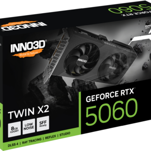 Tarjeta de Video INNO3D Gforce RTX 5060 TWIN X2 8gb