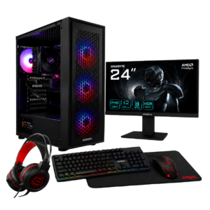 PC Gamer Ryzen 7 5700G | 32gb DDR4 | 500SSD + Monitor 24 IPS KIT TECLADO GAMER