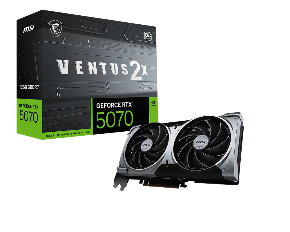 Tarjeta de Video MSI RTX 5070 12GB Ventus - Imagen 5