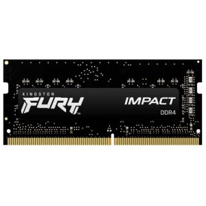Memoria RAM SODIMM 16 GB - DDR4 3200 MT/s - Kingston Fury Impact Black KF432S20IB/16