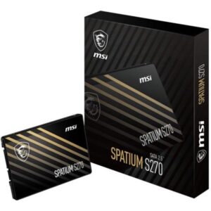 Disco SSD MSI Spatium S270 480GB SATA III 2.