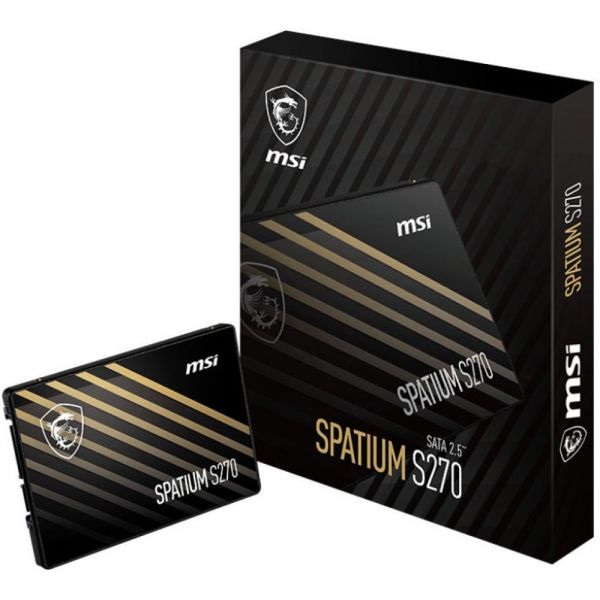 Disco SSD MSI Spatium S270 480GB SATA III 2. - Imagen 2