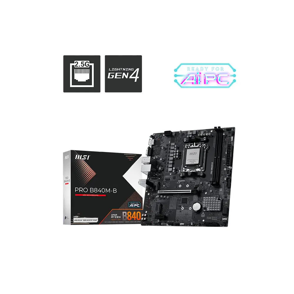 Tarjeta Madre MSI PRO B840M-B DDR5