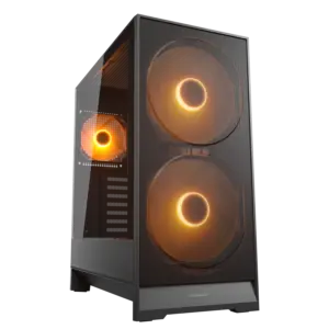 Gabinete Cougar Airface 180 - Black (385VA40.0001) Mid Tower