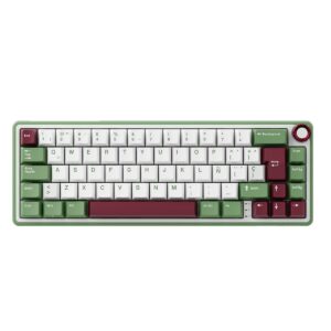 RK TECLADO RK R65 GREENSAND 66 KEYS WIRED RGB HS QMK ESP. CHARTREUSE S