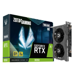 Tarjeta de Video Zotac Gaming GeForce RTX 3050 Twin Edge OC 6GB GDDR6