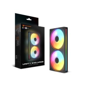 Ventilador Cougar Unity 240mm FB ARGB Single-Frame Black