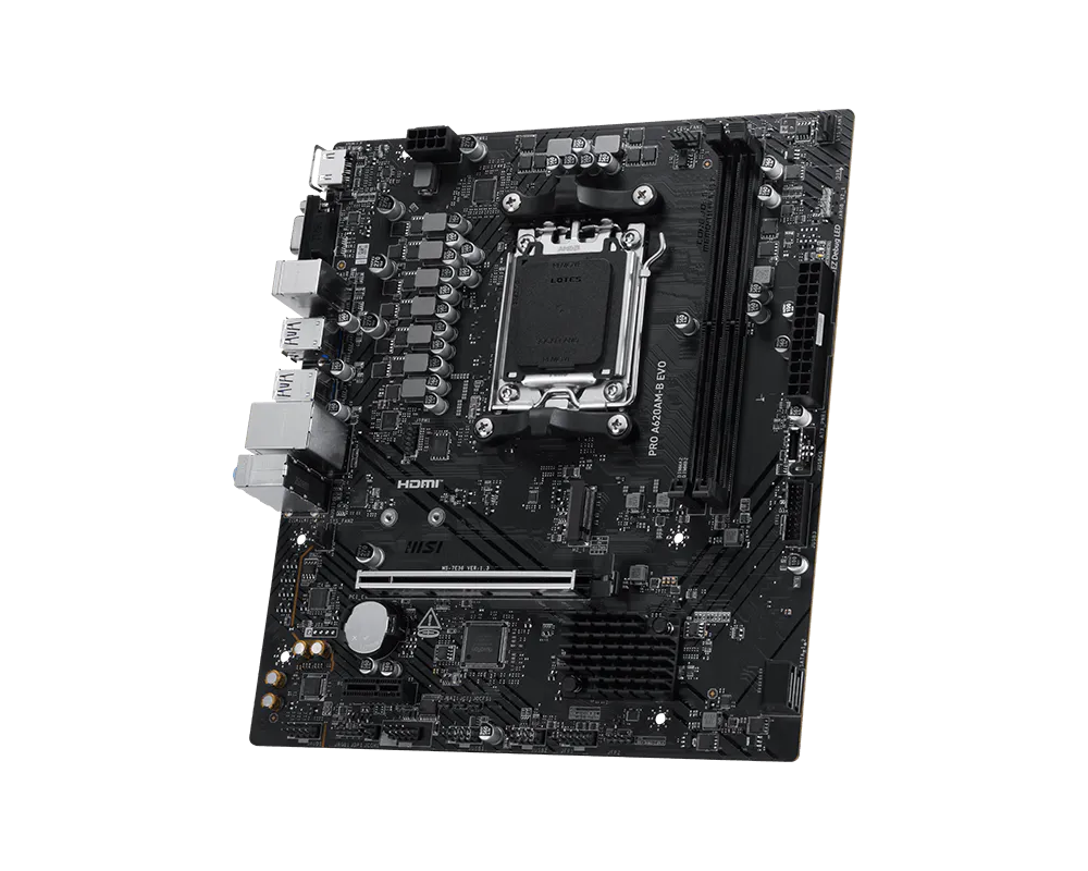 Tarjeta Madre MSI PRO A620AM-B EVO 2 DDR5 Socket AM5 Micro-ATX - Imagen 2