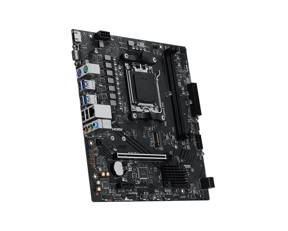 Tarjeta Madre MSI PRO A620AM-B EVO 2 DDR5 Socket AM5 Micro-ATX - Imagen 3