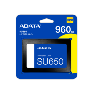 SSD 2.5 pulgadas ADATA Ultimate SU650 960GB SATA 3 Almacenamiento Rapido PC Gamer
