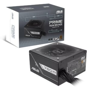 ASUS 80 Plus Bronze Fuente de Poder ATX PRIME-750B-BLACK 750W