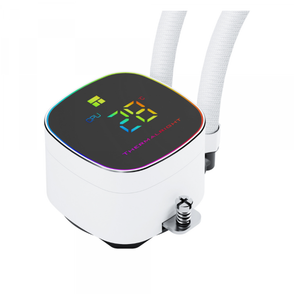 Refrigeración Líquida Thermalright Frozen Horizon 240 Digital ARGB White Gamer - Imagen 4