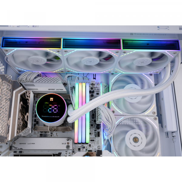 Refrigeración Líquida Thermalright Frozen Magic 360 Digital ARGB White V2 Gamer - Imagen 6