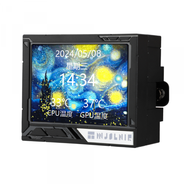 Refrigeración Líquida Thermalright Mjolnir Vision 360 ARGB Black Pantalla LCD 3.5 pulgadas Gamer - Imagen 2