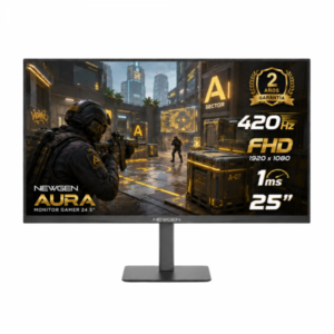 Monitor Gamer NEWGEN AURA 25 pulgadas FHD IPS 420Hz 1MS