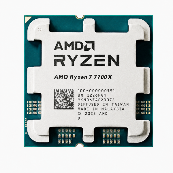 Procesador AMD Ryzen 7 7700X Tray AM5 8 Cores 16 Hilos Gaming