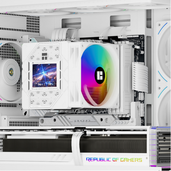Cooler CPU Thermalright Peerless Assassin 120 Vision ARGB White Gamer - Imagen 3