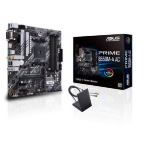 Placa Madre ASUS PRIME B550M-A AC Socket AM4 Micro-ATX DDR4