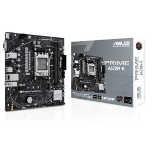 Placa Madre ASUS PRIME A620M-K Socket AM5 Micro-ATX DDR5