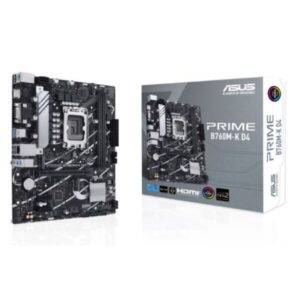 Placa Madre ASUS PRIME B760M-K D4 LGA 1700 Micro-ATX