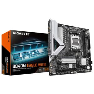 Placa Madre Gigabyte B840M EAGLE WIFI AM5 DDR5 Micro-ATX