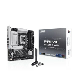 Placa Madre ASUS PRIME B860M-A WIFI LGA1851 DDR5 Micro-ATX