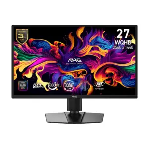Monitor Gamer MSI MAG 272QP QD-OLED X24 26.5 pulgadas WQHD 240Hz 0.03ms