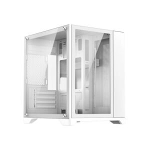 Gamemax Infinity Mini Gabinete Gamer Micro ATX White