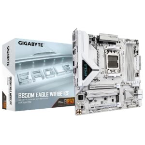 Placa Madre Gigabyte B850M EAGLE WIFI6E ICE AM5 DDR5 Micro-ATX