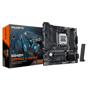 Placa Madre Gigabyte B840M GAMING X WIFI6E DDR5 AM5