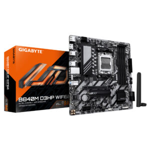 Placa Madre Gigabyte B840M D3HP WIFI6E LGA 1851 DDR5 Micro-ATX