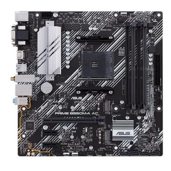 Placa Madre ASUS PRIME B550M-A AC Socket AM4 Micro-ATX DDR4 - Imagen 2