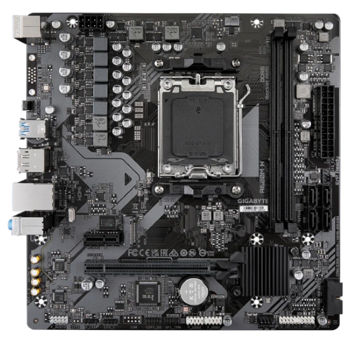 Placa Madre Gigabyte A620M H AM5 Micro ATX DDR5 - Imagen 2