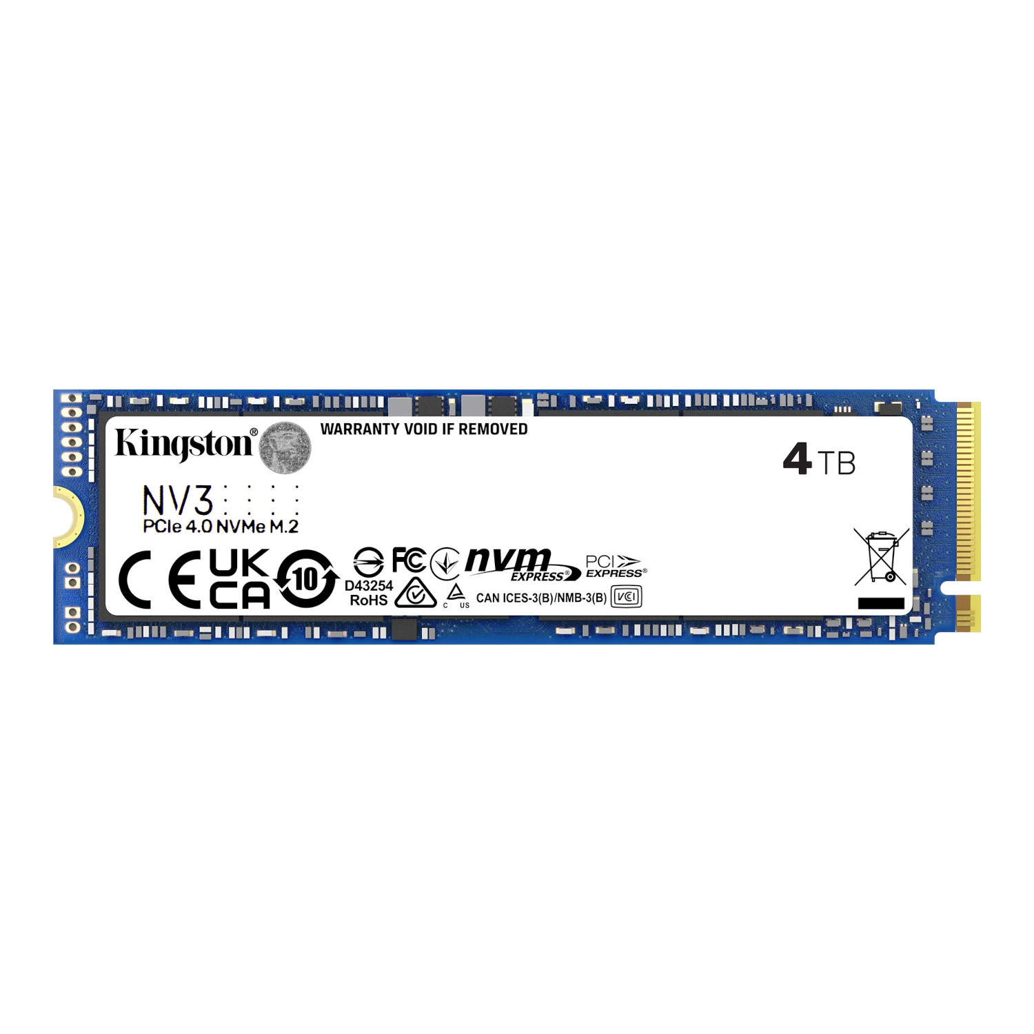 SSD Kingston NV3 4TB M.2 NVMe PCIe 4.0 2280 - Imagen 3
