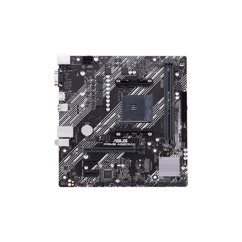 Placa Madre ASUS Prime A520M-K Micro ATX AM4 DDR4 - Imagen 2