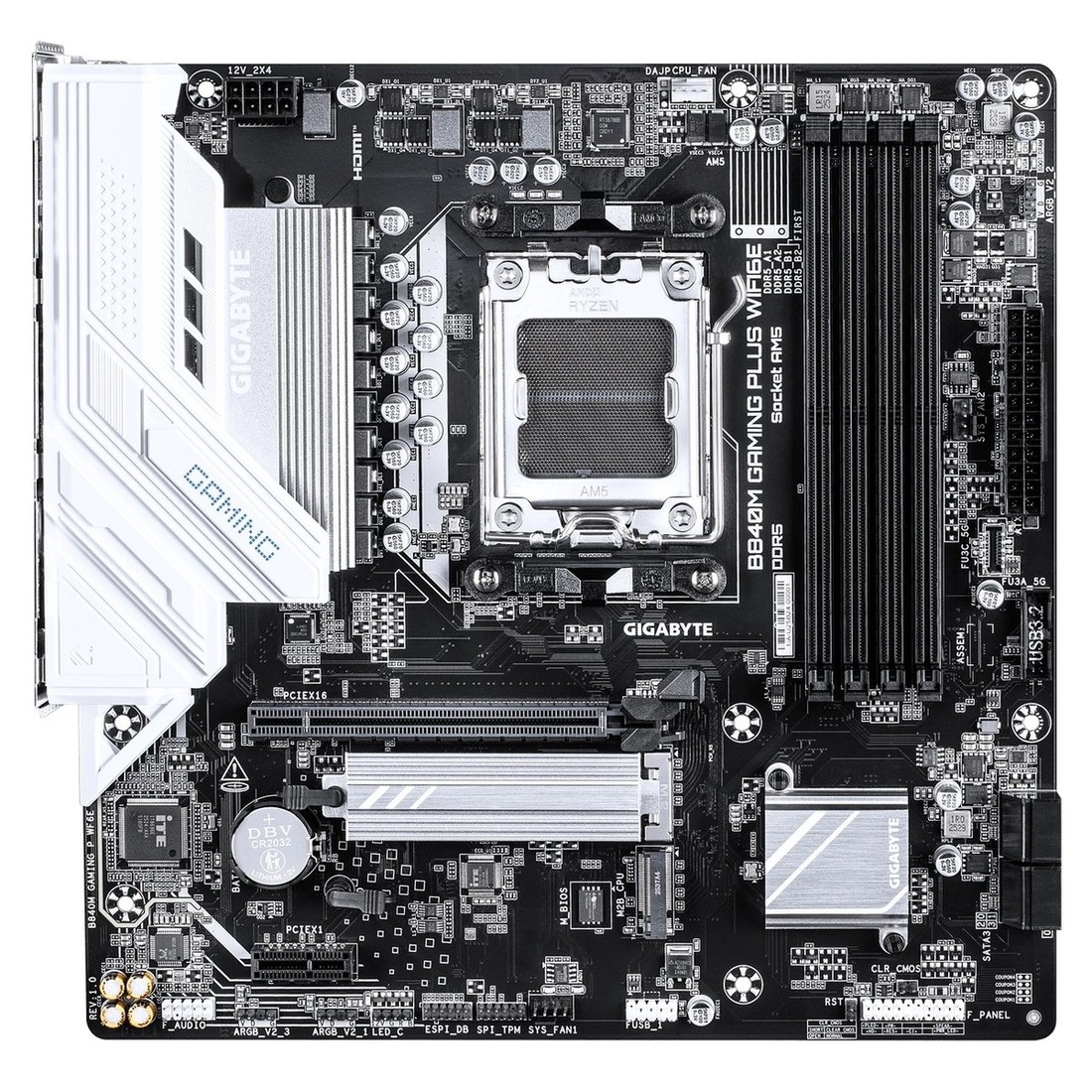 Placa Madre MSI B840M GAMING PLUS WIFI6E - Imagen 2