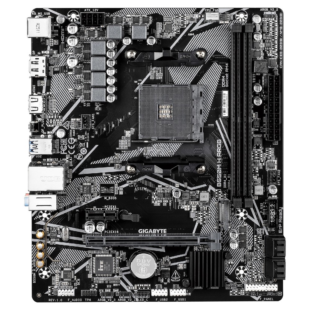 Placa Madre Onda B550M-H ARGB Socket AM4 Micro-ATX - Imagen 2