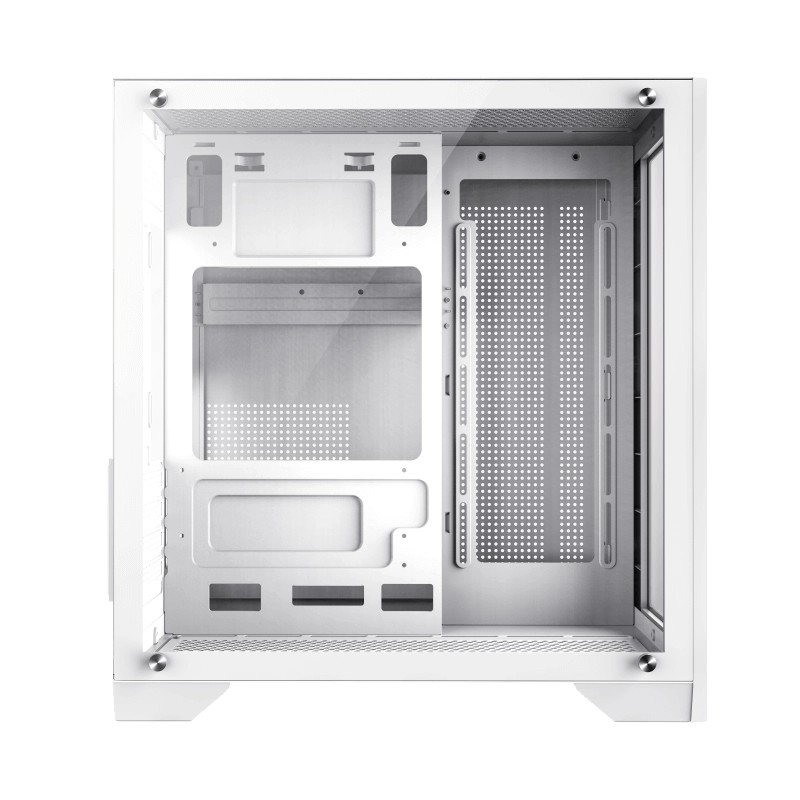 Gamemax Infinity Mini Gabinete Gamer Micro ATX White - Imagen 2