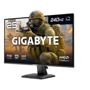Gigabyte 24.5 Pulgadas SS IPS Monitor Gamer GS25F2A 240Hz 1ms FreeSync Premium