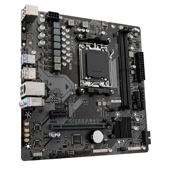 Placa Madre Gigabyte A620M H AM5 Micro ATX DDR5 - Imagen 3